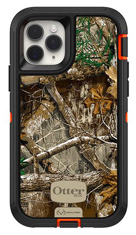 The Realtree Edge Camo Graphic OtterBox Defender iPhone 11 Pro case.