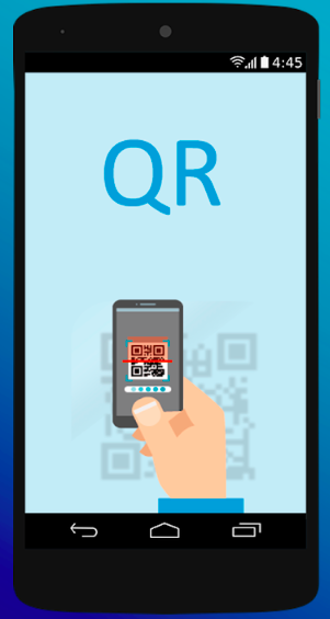 eSIM QR code scanning for Android devices.